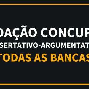 Redação Concurso (dissertação argumentativa)